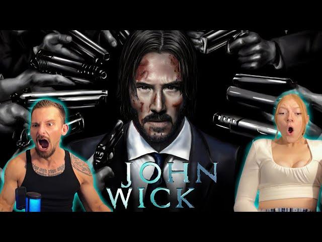 First time watching *JOHN WICK* The Baba Yaga had us SCREAMING!! Movie Reaction