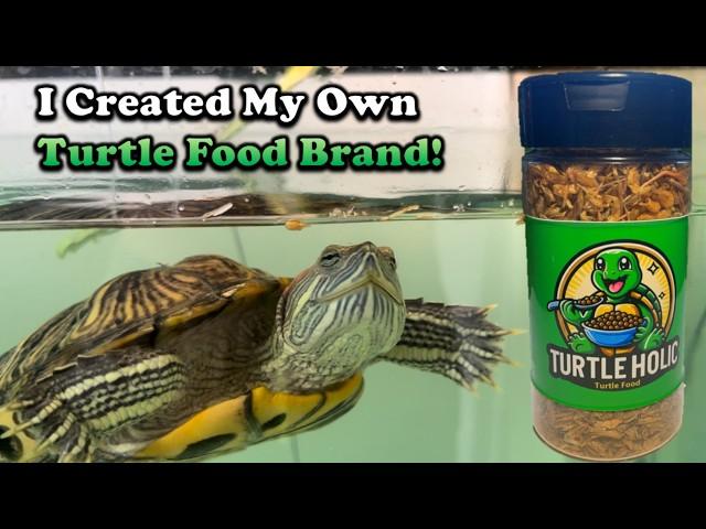 I Created My Own Turtle Food Brand!