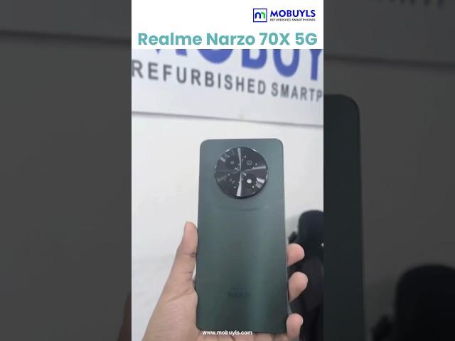 Realme Narzo 70x 5G | @Mobuyls | #shorts #viralshort #refurbishedsmartphones #realme #trending #yt