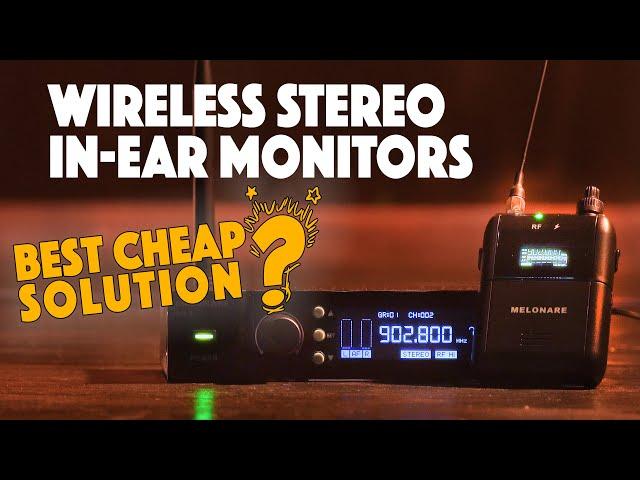 CHEAP Solution for WIRELESS IN-EAR Monitoring | Phenyx Melonare SD-2 IEM Stereo System