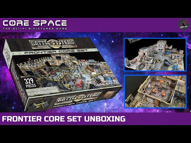 BATTLE SYSTEMS FRONTIER TERRAIN CORE SPACE - Unboxing Review & Build - Kill Team Infiniti Stargrave