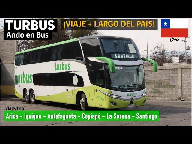 TURBUS 3062 ARICA SANTIAGO trip by Marcopolo Paradiso 1800 DD New G7 Scania bus | ANDO EN BUS