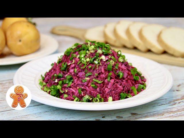 Простой и Очень Вкусный Салат со Свеклой