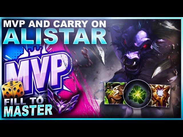 HOW TO GET MVP ON ALISTAR! - Fill to Master | League of Legends