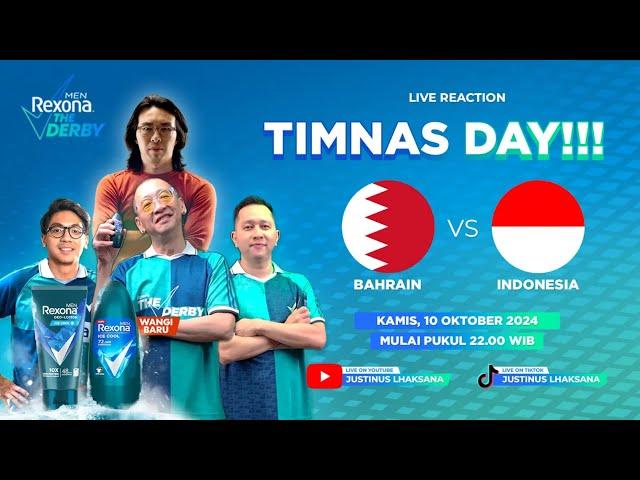 THE DERBY S2 EPS 27 [LIVE REACTION TIMNAS DAY] : BAHRAIN VS INDONESIA