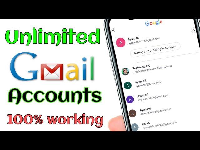 How To Create Unlimited Gmail account 2021 ( Easiest Method )