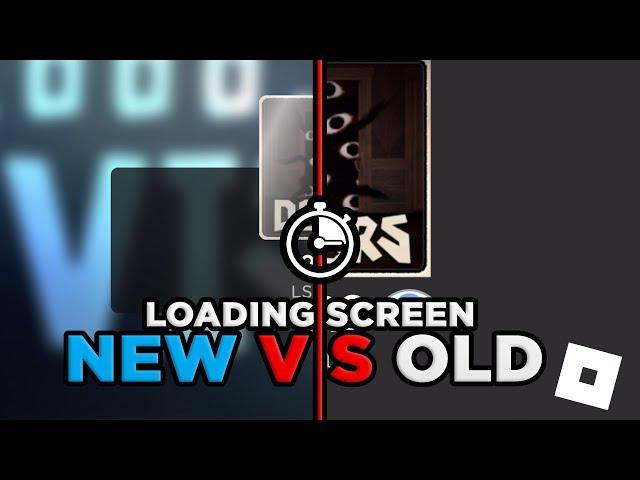 ️ NEW LOADING SCREEN VS OLD LOADING SCREEN - ROBLOX