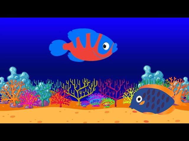 Bedtime Lullabies and Peaceful Fish Animation 2 Baby Lullaby# baby sleep music stv 02