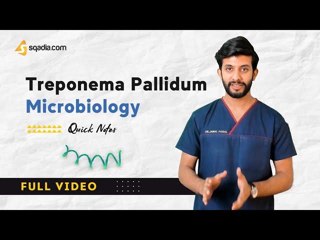 Treponema Pallidum Microbiology | Syphilis Lecture for Students | sqadia.com