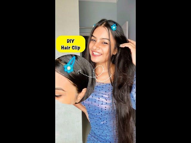 DIY Hair Clip  #crafteraditi #youtubepartner #shorts #youtubeshorts #diy #hairclip @CrafterAditi