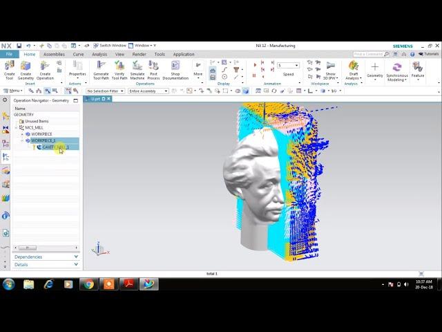 #NX CAM #Variable Contour #5 Axis