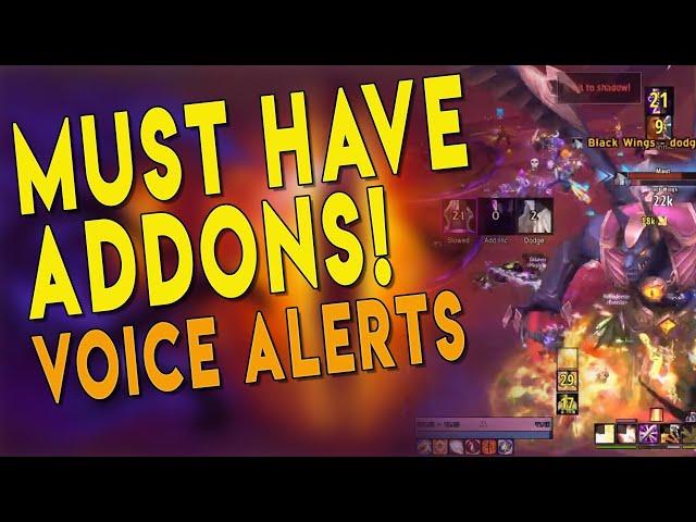 Must Have Addons Guide - VOICE NOTIFICATIONS | WeakAuras & DBM Setup | WoW BfA 8.3