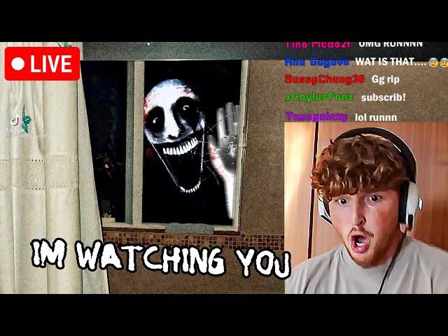 Playing HORROR GAMES at night.. (LIVE)