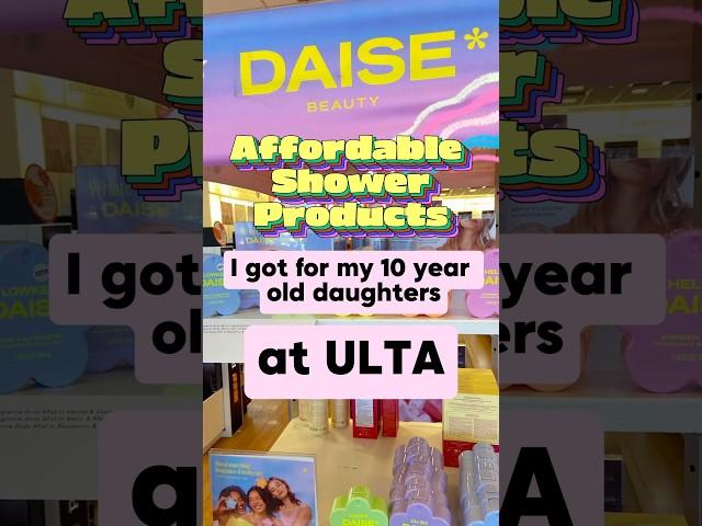 Affordable Shower Products I bought my daughters at ULTA #skincare #beauty #preppy