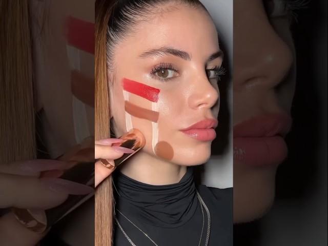 trying the most viral contour hack  would you try this hack  #explore #hack #makeuptips #shorts