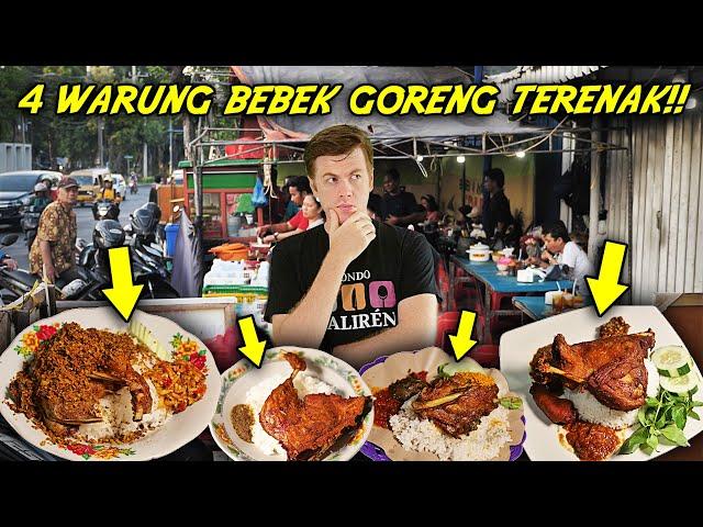 4 BEBEK GORENG PALING ENAK DI SURABAYA!!