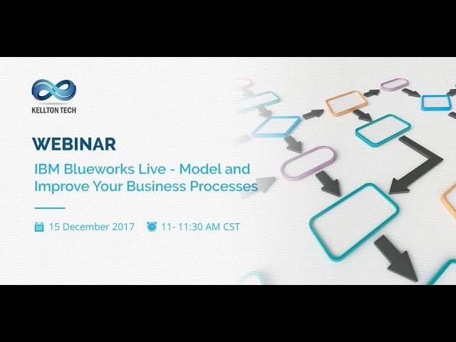 Improve your Business Processes by leveraging IBM Blueworks Live | Webinar