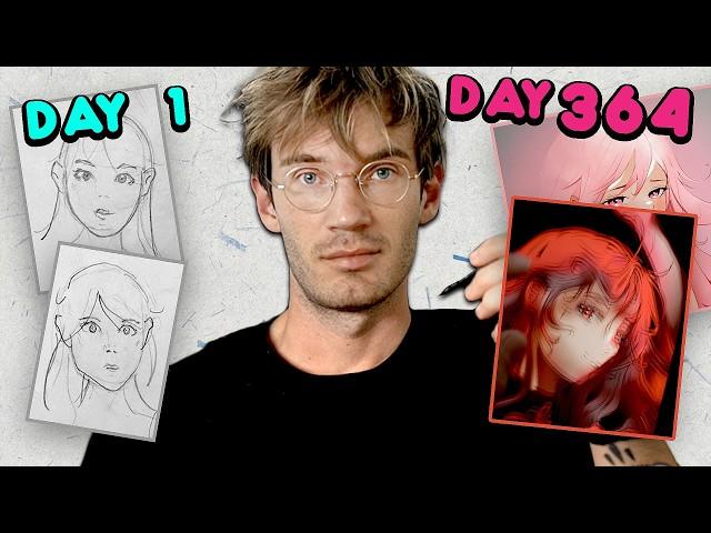 I Drew Every Day for 365 Days..... *it was painful*