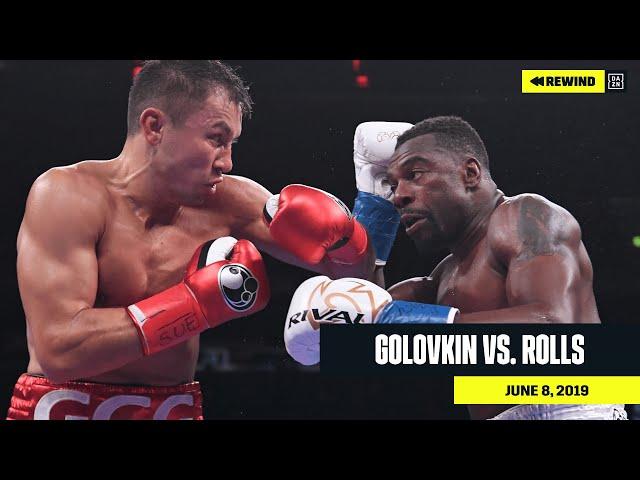 FULL FIGHT | Gennadiy "GGG" Golovkin vs. Steve Rolls (DAZN REWIND)