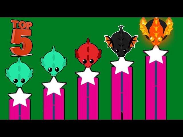 Mope.io - TOP 5 PLAYERS PART 2!!!