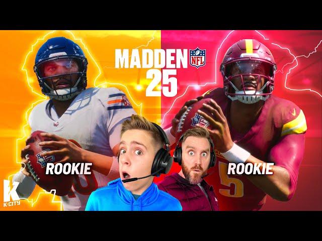 First Round QB Battle (Bears vs Commanders) in Madden NFL 25