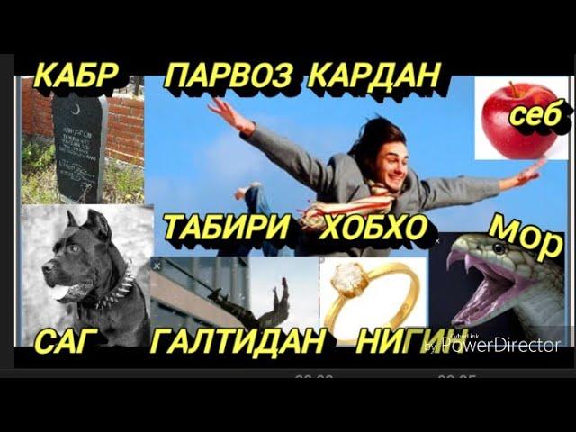 Табири ХОБХО.ПАРВОЗ КАРДАН.АЗ БАЛАНИДИ АФТИДАН.МОР.СЕБ.САГИ СИЁХ