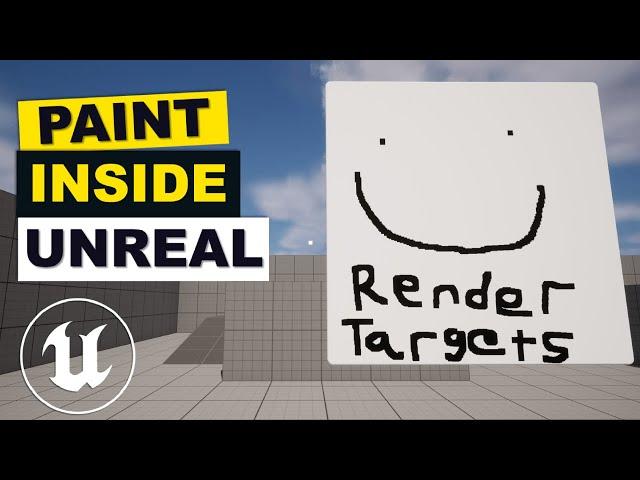 How To Make A Paint System In Unreal Engine ( Render Targets )