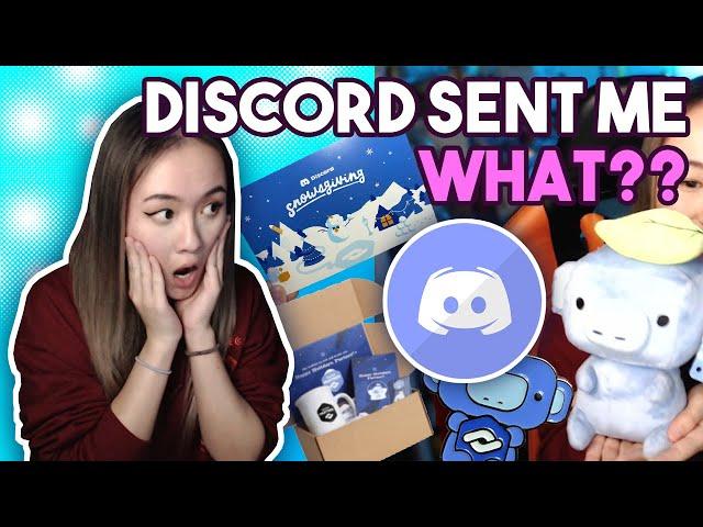 Unboxing FREE GIFTS from DISCORD as a Partner