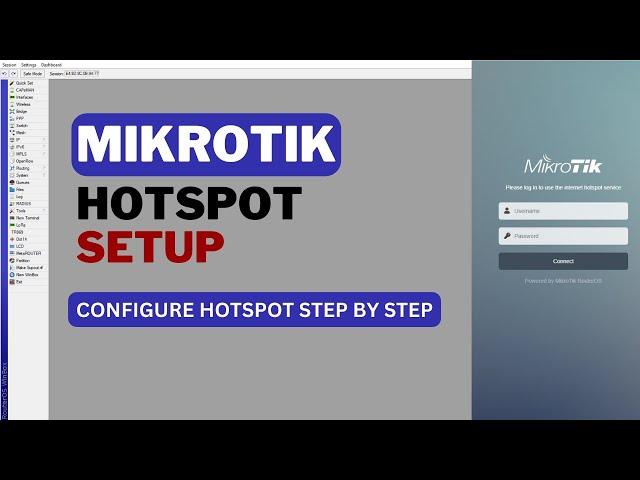 mikrotik hotspot configuration step by step