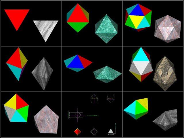 the eight convex deltahedra