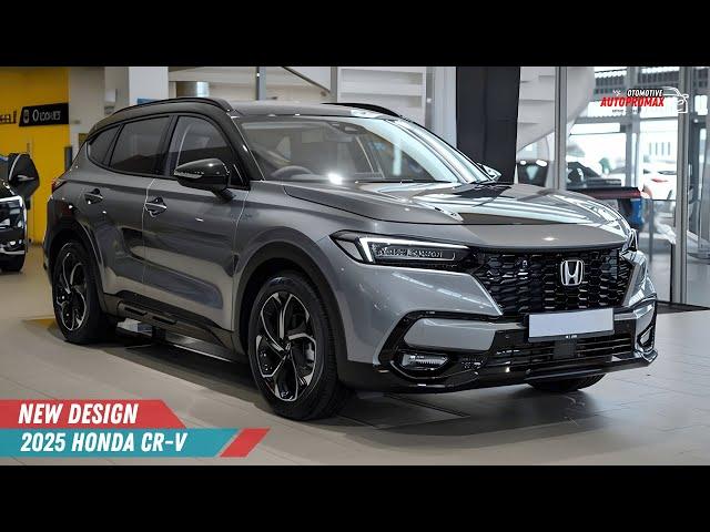 All-New 2025 Honda CR-V: Fuel Efficiency and Performance Tested!!