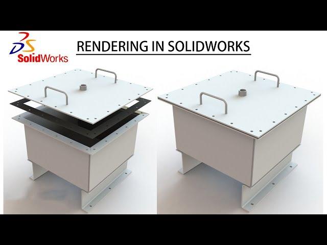 Solidworks Rendering & Photoview 360 | solidworks tutorial | how to render | image