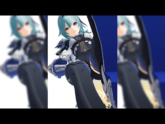 Eula - Face Grind 【MMD】#Shorts