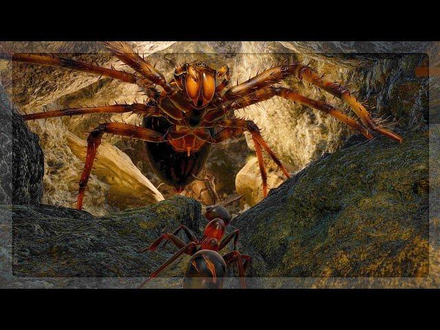 Hunting Fireflies As A TINY ANT While HUNTED By A MASSIVE SPIDER in Empire Of The Ants