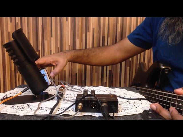 Using the Behringer MA400 - Practice Rig