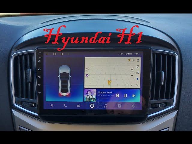 Установка Android магнитолы Teyes в Hyundai H1