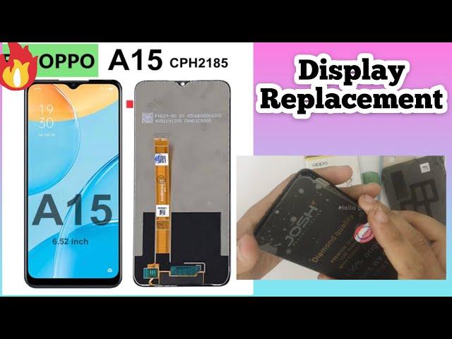 Oppo A15 display replacement | how change Oppo a15 display