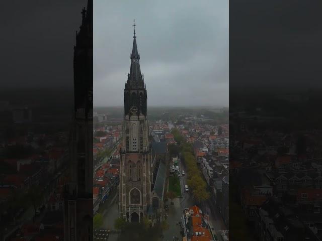 Orbit around Church with DJI Mini 3 Pro #shorts