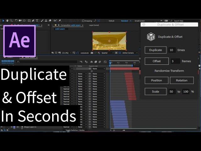 THE SECRET to duplication in SECONDS (After Effects)