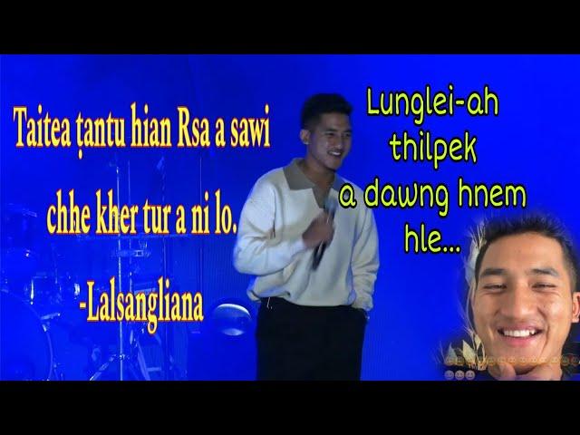 Lalsangliana'n Lungleiah thilpek a dawng nasa || Icon ṭhiante nen an inkar a sawi chhuak