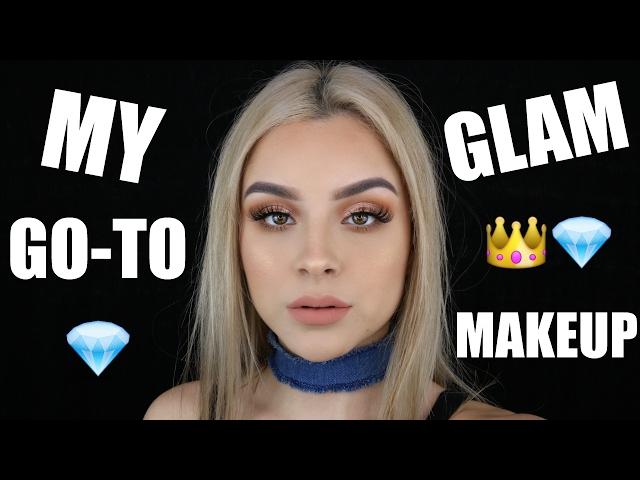 MY GO-TO GLAM MAKEUP TUTORIAL | Aidette Cancino