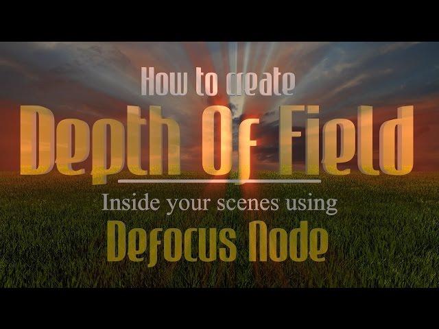 Blender - Depth Of Field