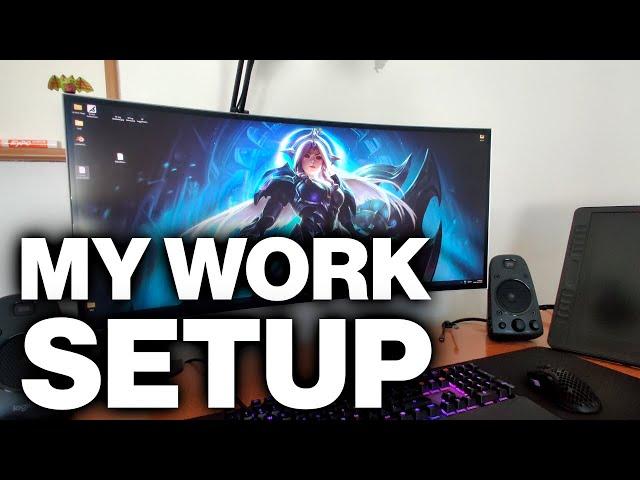 My PC Computer Setup for Blender and ZBrush but not for fancy games