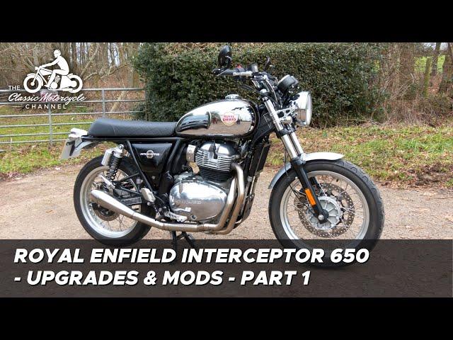 Royal Enfield Interceptor 650 - channel project bike - part 1