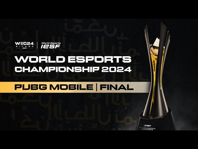 PUBG MOBILE | IESF WORLD ESPORTS CHAMPIONSHIP 2024 | DAY 3