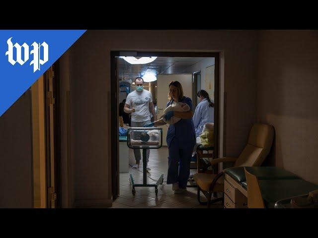 Born into war: Inside a Ukrainian maternity hospital