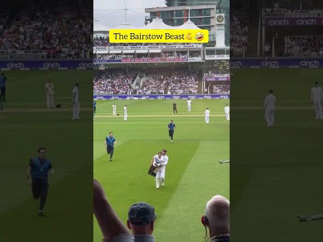 Who needs security when you have Jonny Bairstow? #EngvsAus