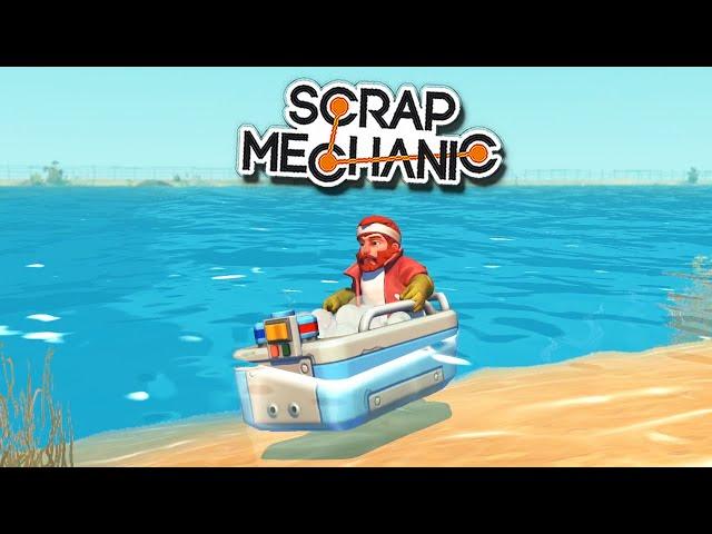 ЭКСПЕРИМЕНТЫ с ВОДОЙ в 0.5.0 | SCRAP MECHANIC