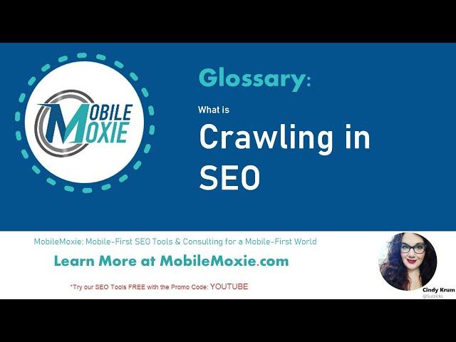 What is 'Crawling' in SEO? Cindy Krum Helps you understand - MobileMoxie Glossary Videos