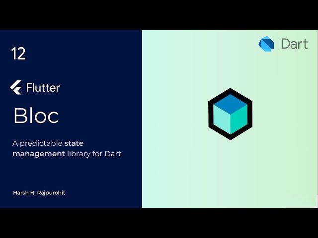 12. Clean Architecture Pattern Bloc Flutter & Dart